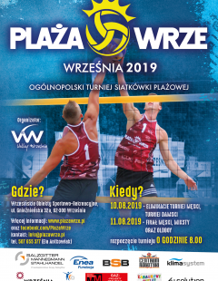 Plaża Wrze 2019 - turniej damski